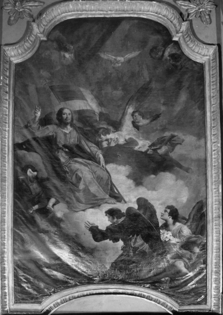 Cristo redentore con angeli - Chiesa dei SS. Alessandro e Carlo